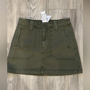 American Eagle Olive Green Women's Skirt